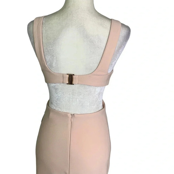 Significant Other Evie Cut Out Open Back Long Dress Blush Size 4 NWT - Picture 7 of 14